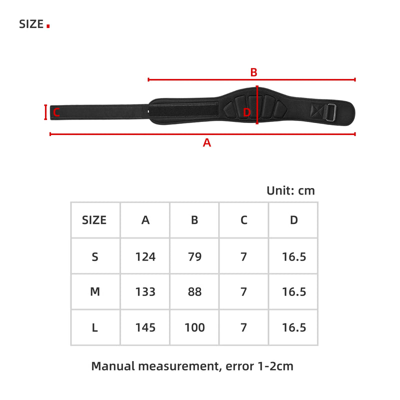 Women's back support belt